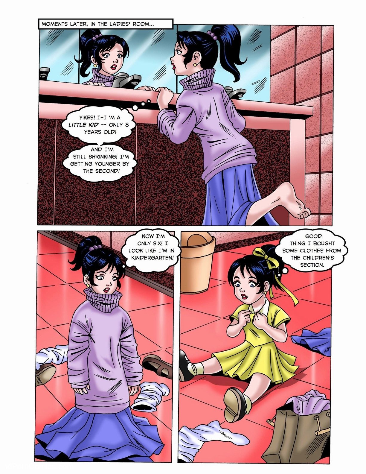 Crybaby Marilyn18 free sex comic
